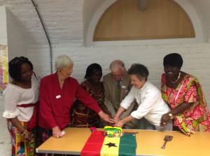 Mary Owusu and Patrick Heinecke